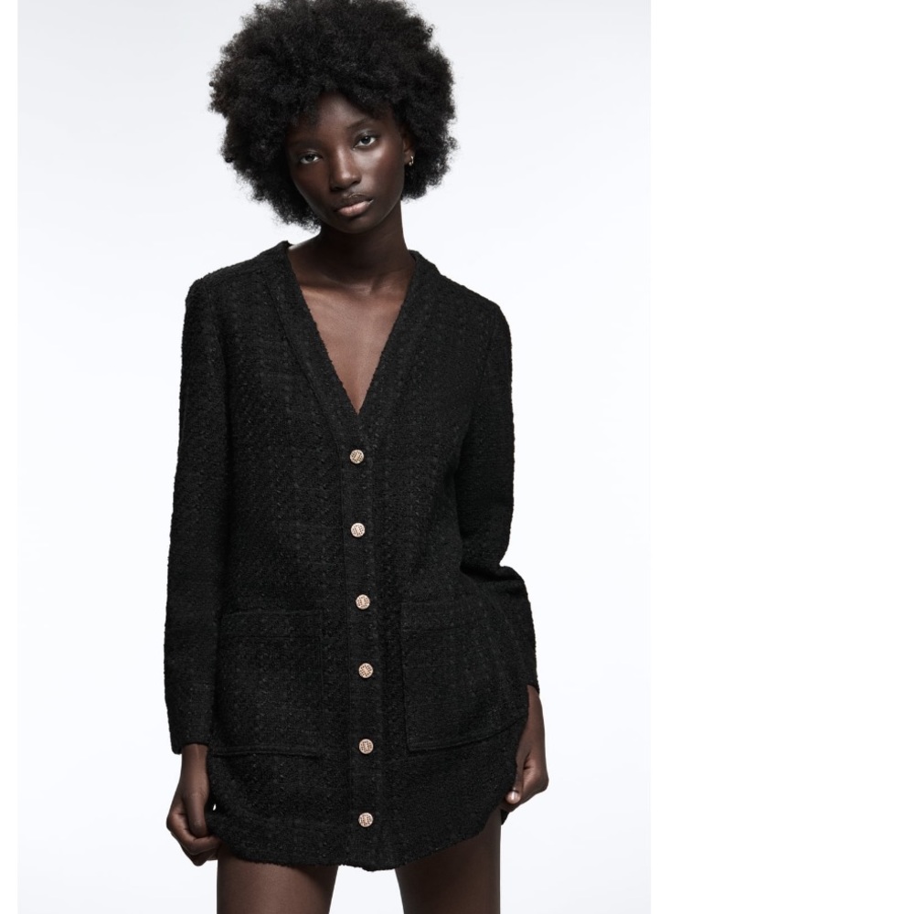 Zara textured weave dress - Picture 5 of 14